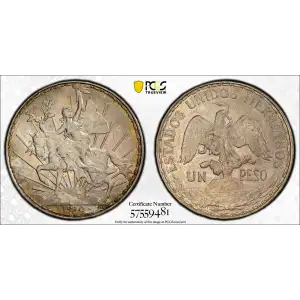 1910 Peso Caballito KM-453  Ag (2)