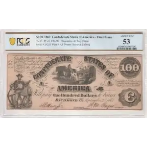 $20   Legal Size Notes The Demand Notes of 1861 13 (2)
