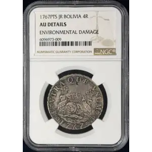 BOLIVIA Silver 4 REALES