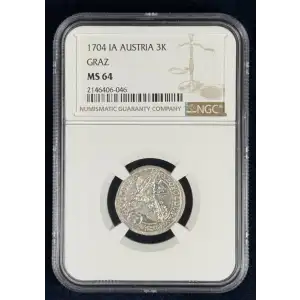 AUSTRIA Silver 3 KREUZER (2)