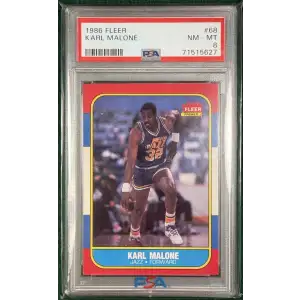 Basketball, 1986, Fleer, Karl Malone