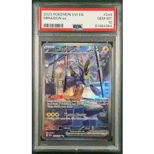2023 Miraidon ex 244/198 PSA 10 (2)