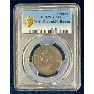 1783 Copper Washington Draped, No Button, BN (5)