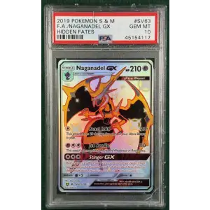 2019 Naganadel GX SV63/SV94 PSA 10