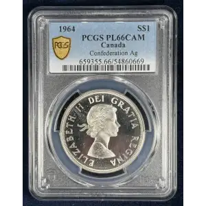 1964 S$1 Confederation Ag, CAM (3)