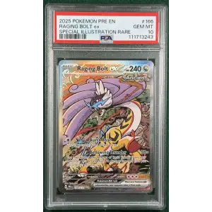 2025 Raging Bolt ex 166/131 PSA 10