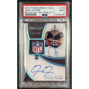 Football, 2019, Panini, Josh Jacobs (2)