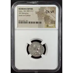 Roman Empire AD 209-211 AR Denarius Geta (2)