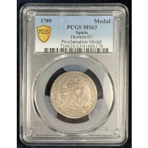 Spain Herrera-97 Proclamation Medal (2)