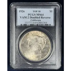 1926 $1 VAM 2, Doubled Reverse TOP 50 (3)
